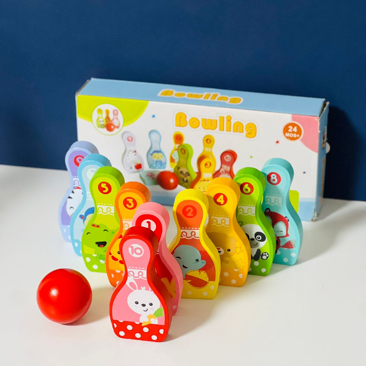 بولینگ چوبی توپی