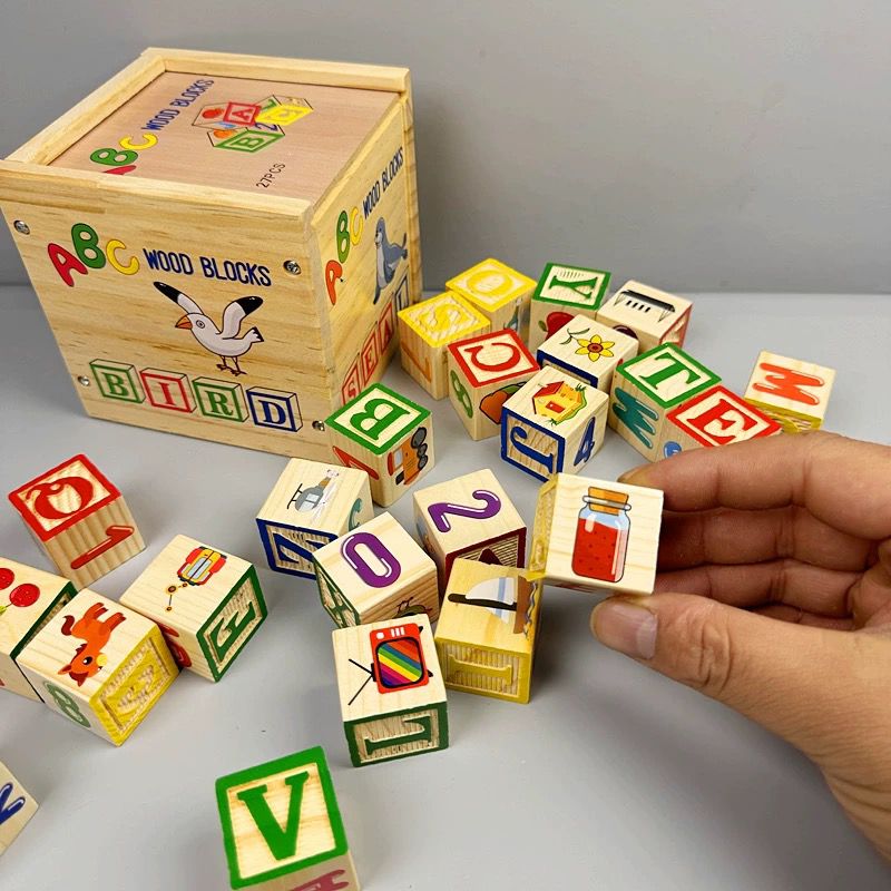 بلوک های چوبی طرحدار - Image 4