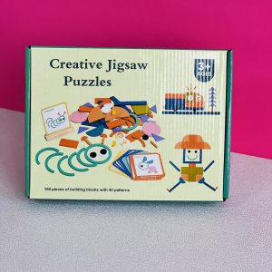 بازی ساختنی میله و حلقه چوبی پیشرفته