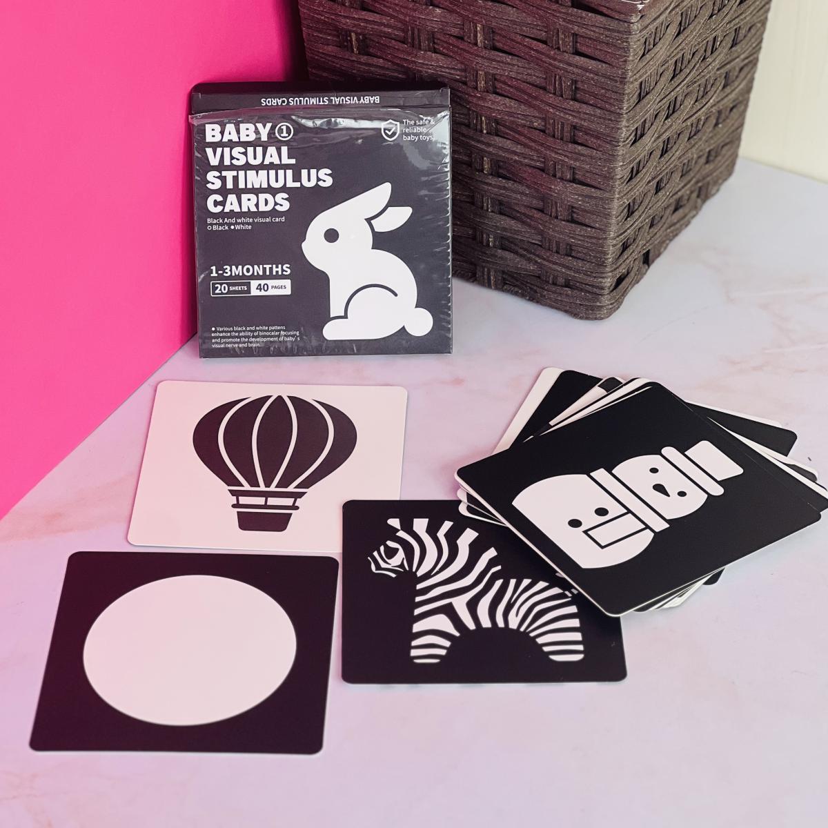 کارت سیاه و سفید نوزادی