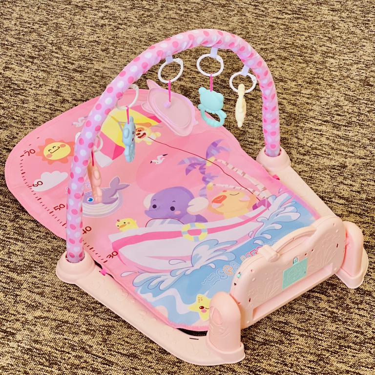 پلی مت کیبوردی صورتی