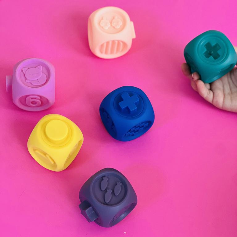 مکعب های سیلیکونی6تایی